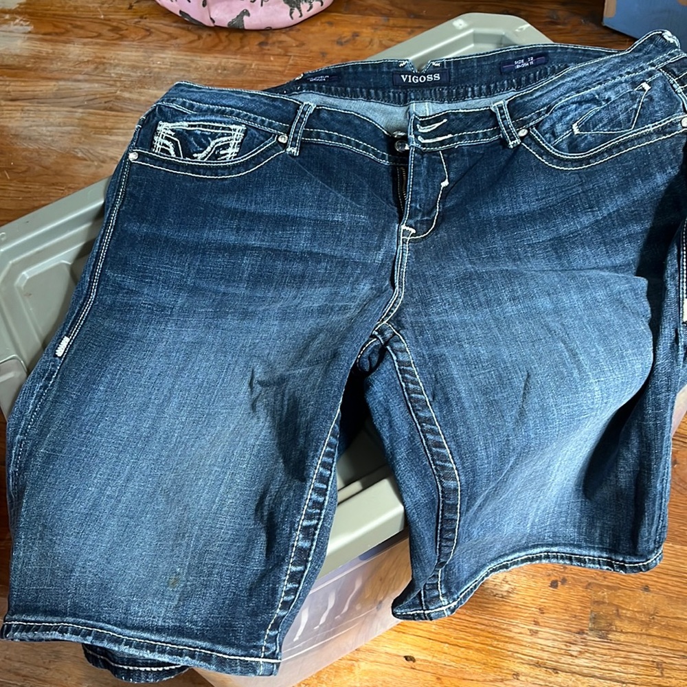 NWOT Sz 22 Vigoss “the Dublin” Bermuda shorts 😍